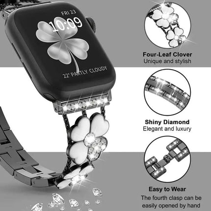 Petal Metal Diamond Apple Watch Band 38/40/41/42mm