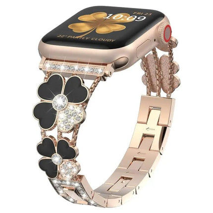 Petal Metal Diamond Apple Watch Band 38/40/41/42mm