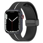 For Apple Watch SE 2022 40mm / Black+White