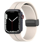 For Apple Watch SE 44mm / Starlight+Grey