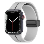 For Apple Watch 6 44mm / Light Grey+Black