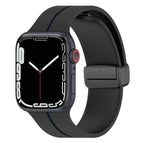 For Apple Watch Ultra 2 49mm / Black+Blue