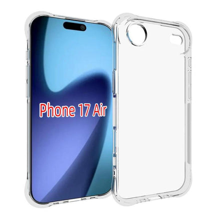 TPU Phone Case for Everyday iPhone Protection Slim Easy On and Off for Daily Commuting and Casual Use - clear slim transparent case for Phone 17 Air