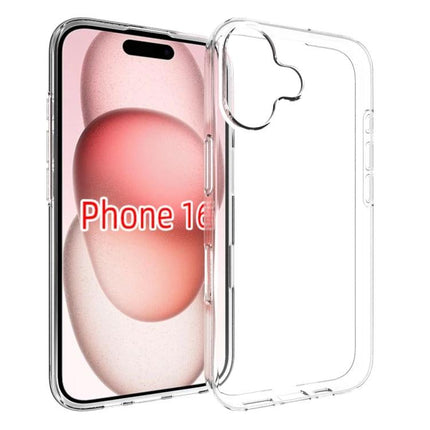 Clear Phone Case For Everyday Protection And Travel Convenience During Commutes And Trips - clear TPU case showing phone and protective transparent cover