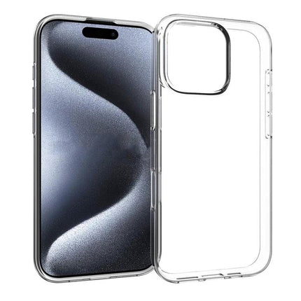 Clear Phone Case For Everyday Protection And Travel Convenience During Commutes And Trips - clear TPU case showing phone and transparent protective cover