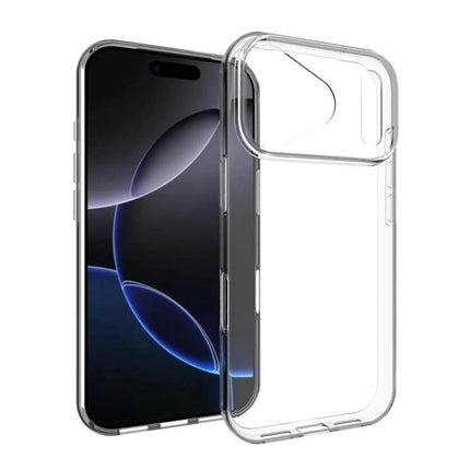 Clear Phone Case For Everyday Protection And Travel Convenience During Commutes And Trips - clear TPU protective case showing phone and transparent cover