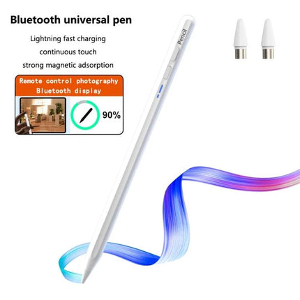 Universal Bluetooth Magnetic Stylus Pen for Touch Screens sleek aluminum alloy stylus with POM nib, magnetic caps and smooth precision for iPad and tablets