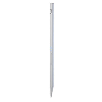 Magnetic Universal Bluetooth Stylus Pen for iPads and Android Tablets sleek silver aluminum alloy stylus with POM nib for precise note-taking and sketching