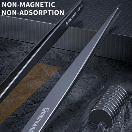 Mechanic Non-Magnetic Pointed Tweezers for Precision Handling — hand-polished pointed tweezers for delicate electronic repair, non-magnetic, anti-adsorption