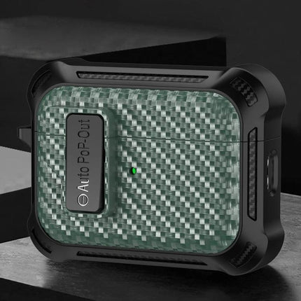 Alpha Case Safeguards Earphones for Daily Outings - compact textured protective earphone case with quick-access retention and charging port
