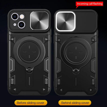 iPhone Case With Sliding Camshield For Everyday Use showing durable magnetic holder and sliding camera cover protecting lens