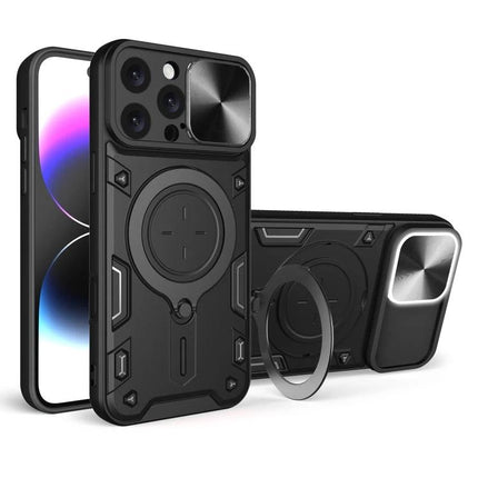 Phone Case for Daily iPhone Protection and Travel Use slim durable TPU PC blend with ring stand and camera cover