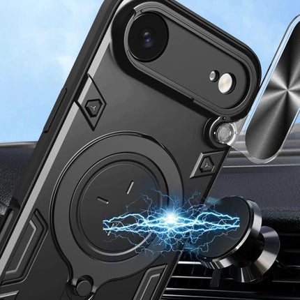 Phone Case for Daily iPhone Protection and Travel Use — durable slim TPU/PC case with magnetic car mount and scratch protection