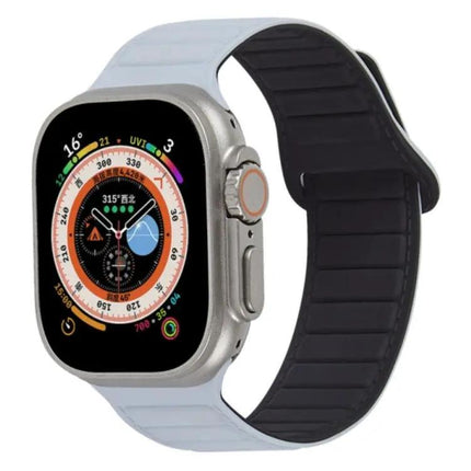 Magnetic Silicone Loop Watch Band For Apple Watch 40mm