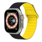 For Apple Watch 4 40mm / Black Yellow