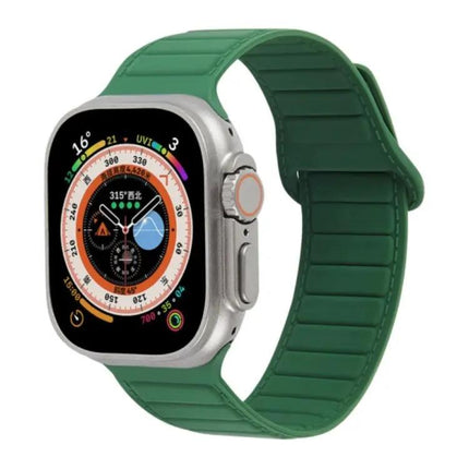Magnetic Silicone Loop Watch Band For Apple Watch 38mm