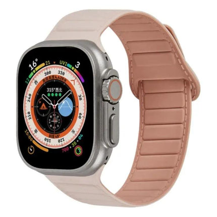 Magnetic Silicone Adjustable Watch Band For Apple Watch 38mm