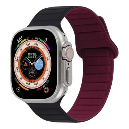 Magnetic Silicone Loop Watch Band for Apple Watch 41mm