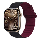 For Apple Watch Series 10 42mm / Black Wine Red