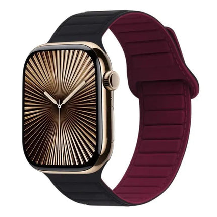 Magnetic Silicone Loop Watch Band For Apple Watch 42mm