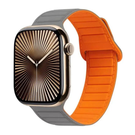 Magnetic Silicone Loop Watch Band For Apple Watch 42mm