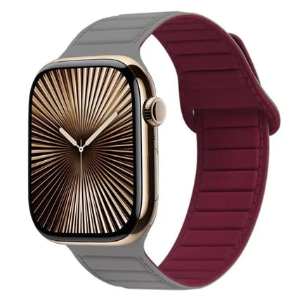 Magnetic Silicone Loop Watch Band For Apple Watch 42mm