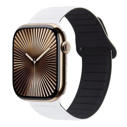 Magnetic Silicone Loop Band For Apple Watch 46mm Comfort Fit