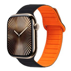 For Apple Watch Series 10 46mm / Black Orange