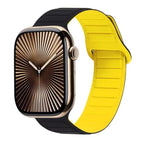 For Apple Watch Series 10 46mm / Black Yellow