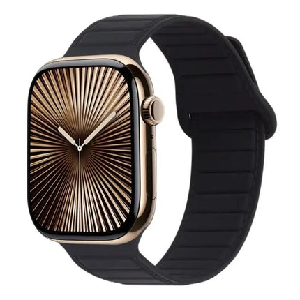 Magnetic Silicone Loop Band For Apple Watch 46mm Comfort Fit