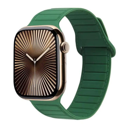 Magnetic Silicone Loop Band For Apple Watch 46mm Comfort Fit