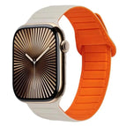 For Apple Watch Series 10 46mm / Starlight Orange