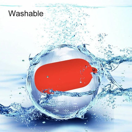 Essential Silicone Case for Sony Earphones on the Go - washable red silicone protective case with 360-degree anti-drop, anti-scratch design