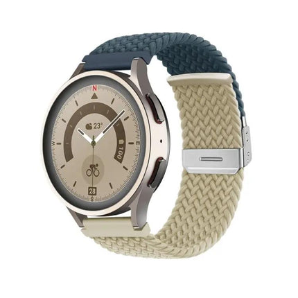 22mm Braided Nylon Replacement Watch Band With Buckle