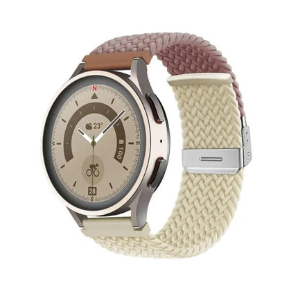 22mm Braided Nylon Replacement Watch Band With Buckle