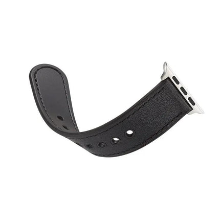 TPU And Genuine Leather Single Buckle Apple Watch Band