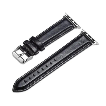 Crazy Horse Leather Watch Band for Apple Watch 38-45mm