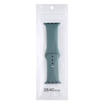 Silicone Replacement Watch Strap For Apple Watch 38-44mm