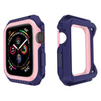 For Apple Watch Series 6 & SE & 5 & 4 44mm / Blue Pink