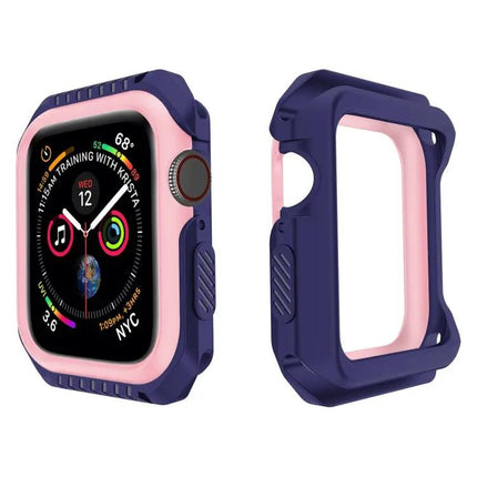 Shockproof Dual Color Protective Case For Apple Watch 44mm