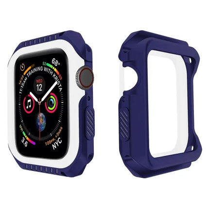 Shockproof Dual Color Protective Case For Apple Watch 44mm