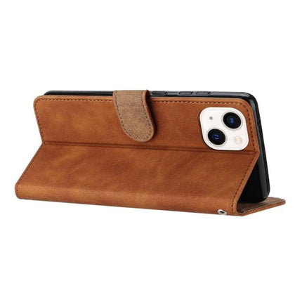 Seven Butterflies Leather Phone Case With Built In Card Slots For Everyday Protection brown PU leather wallet case with stand and camera cutout