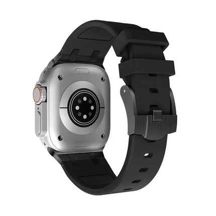 Silicone Watch Band For Apple Watch Ultra 49mm Soft Comfort