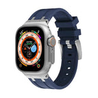 For Apple Watch Ultra 49mm / Silver Blue
