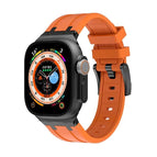 For Apple Watch 8 45mm / Black Orange