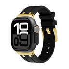 For Apple Watch Series 10 42mm / Gold Black