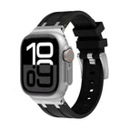 For Apple Watch Series 10 42mm / Silver Black