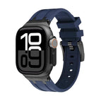 For Apple Watch Series 10 42mm / Black Blue