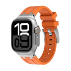For Apple Watch Series 10 42mm / Silver Orange