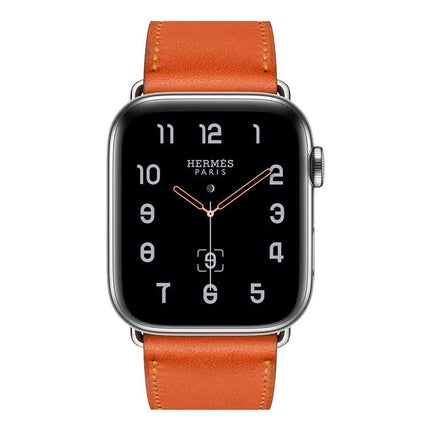 Leather Replacement Strap For Apple Watch 38-45mm Adjustable
